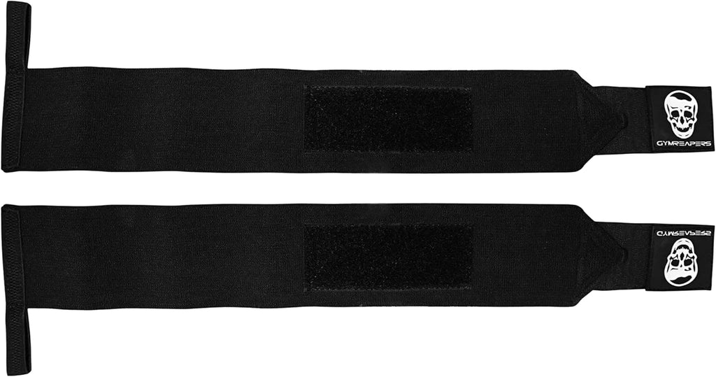Skiennix Wrist Wraps - Heavy Duty 18-Inch Weightlifting Support With Thick Thumb Loop | Ideal for Powerlifting & Bodybuilding