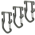 M-Tac Carabiner Clip Molle Compatible Snap Hook for Tactical Vest Backpack D-Ring (Set of 3)