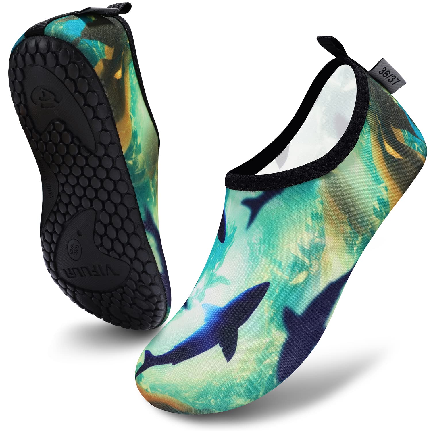 VIFUUR Water Sports Unisex Shoes Ocean - 9-10 W US / 7.5-8.5 M US (40-41)