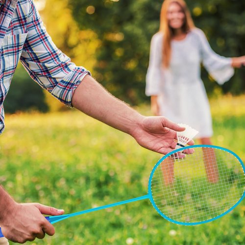CHISHENGDI Badminton Racket,Carbon Fiber Lightweight Durable Racket with Anti-Slip Grip,High Elasticity for Beginners & Advanced Players,Indoor/Outdoor Use for Men Women Teens (Golden)