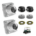 FIXHAWK EZGO TXT Front Wheel Hub, EZGO Wheel Hubs Kit with Bearing/Oil Seal/Dust Cover, Fit for 2001.5-2013 EZGO TXT Golf Cart, Replace OEM#70895G01