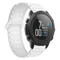 Lamshaw Compatible with Wahoo ELEMNT Rival Band, Quick Release Silicone Sport Strap Replacement Watchband Compatible for Compatible with Wahoo ELEMNT Rival Smartwatch (White)