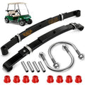 Cartalia Upgraded Heavy Duty Rear 3-Leaf Springs Kit for Club Car DS 1981-Up Gas & Electric Golf Cart Suspension with Bushings Sleeves U-Bolts Replace OEM 102006501 1014675 Fixes Sagging Load Capacity