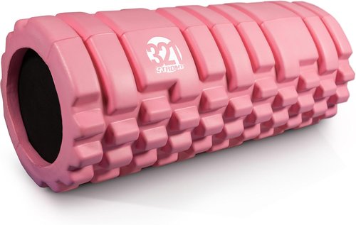 321 Strong Foam Roller - Medium Density Deep Tissue Massager for Muscle Relief | Includes 4K eBook