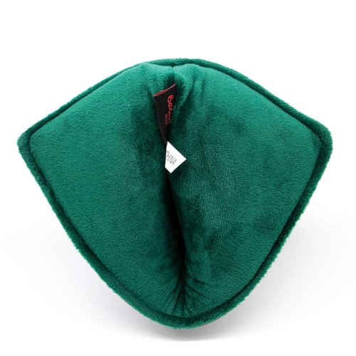 Barudan Golf Shamrock Clover Blade Putter Cover Headcover Club Protector with Magnet Closure fits Blade Style putters (Black)