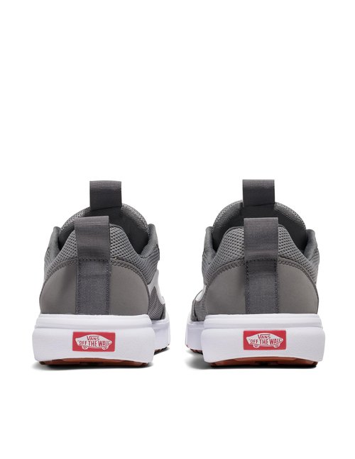 Vans Men's Range BRZ Shoe - Low-Top Athletic Fashion Sneakers for Walking. Suede/Canvas Frost Gray/White. 10.5