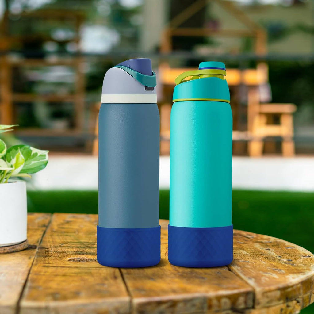 Owala Silicone Water Bottle Boot - Anti-Slip Protective Sleeve for 24oz, 32oz, 40oz Bottles