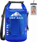 HEETA Waterproof Dry Bag - Lightweight Roll Top Storage Backpack with Phone Case | 5L/10L/20L/30L/40L Options for Travel & Outdoor Activities