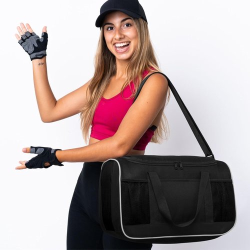 BuyAgain Duffle Bag - 17" Small Travel Gym Bag | Lightweight & Durable Carry-On