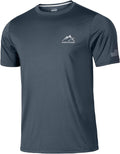 NORTHYARD Men's UPF 50+ Sun Protection Shirt - Short Sleeve Athletic Rash Guard for Swimming & Running