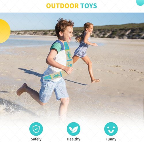 Boomerang | Handmade Wooden V-Shaped Boomerang for Kids & Adults - Authentic Australian Style, Blue