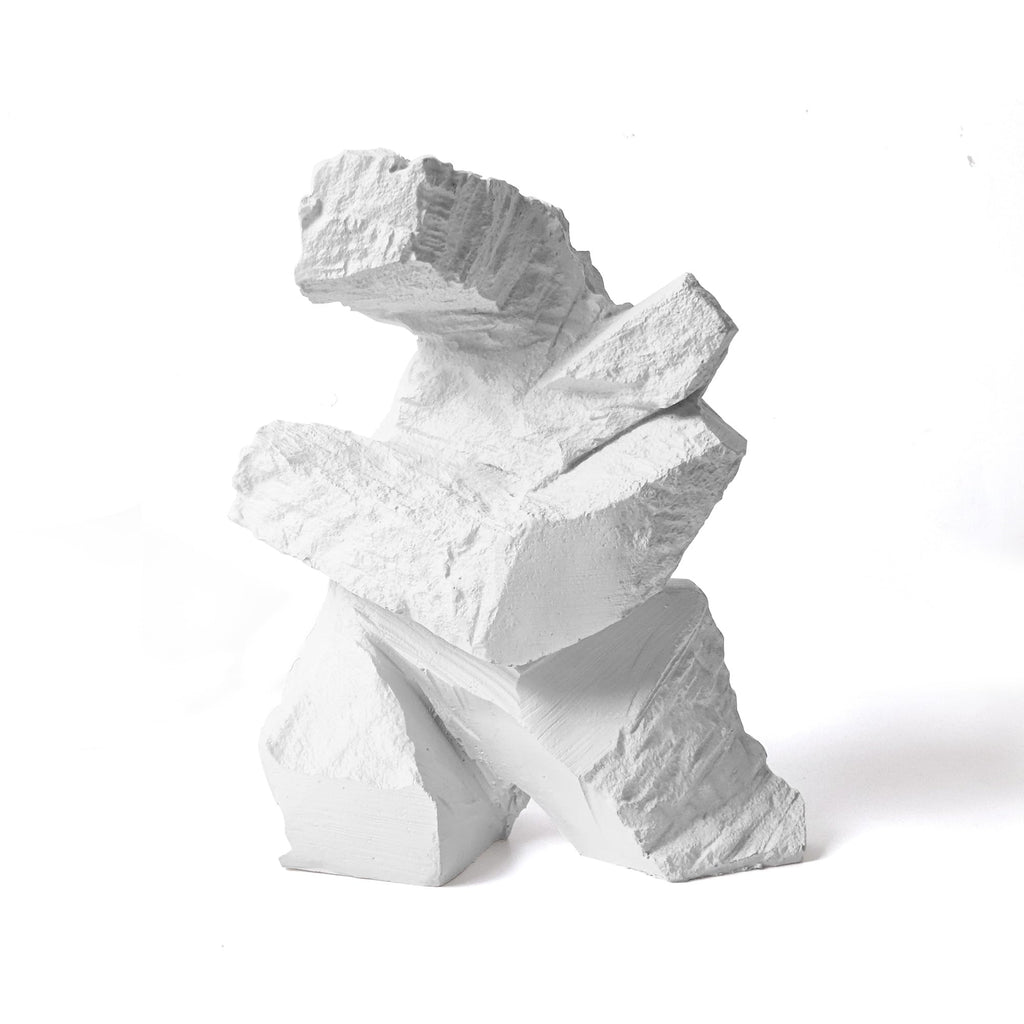 LOCZAR Statues for Home Decor, Tai Chi White Sculptures Home Decor Sumo Resin Figurine Abstract Art Unique for Living Room Office Shelf Side Table Entryway Decorations Eclectic Gamer Dancer Men Gifts