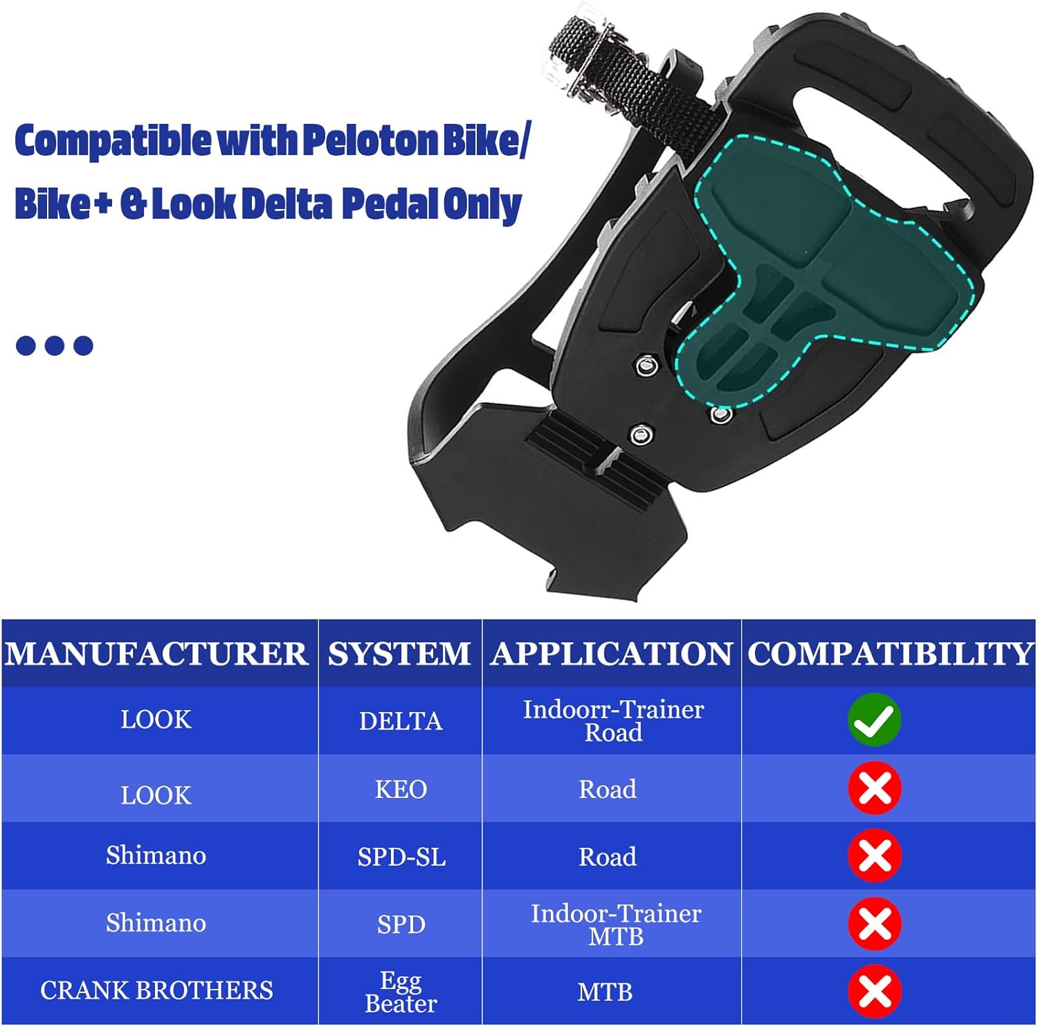 Skiennix Friendship Toe Cages - Convert Look Delta Pedals to Toe Clip Cages for Regular Shoes