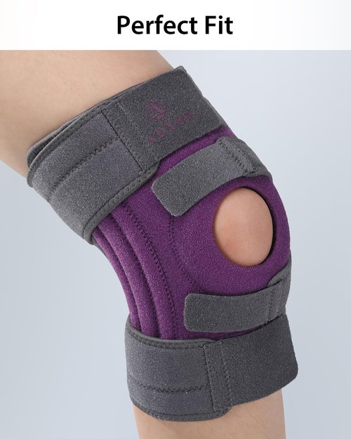 ABYON Knee Brace - Adjustable Support for Meniscus Tear & ACL Injuries | 360° Stabilizers for Pain Relief