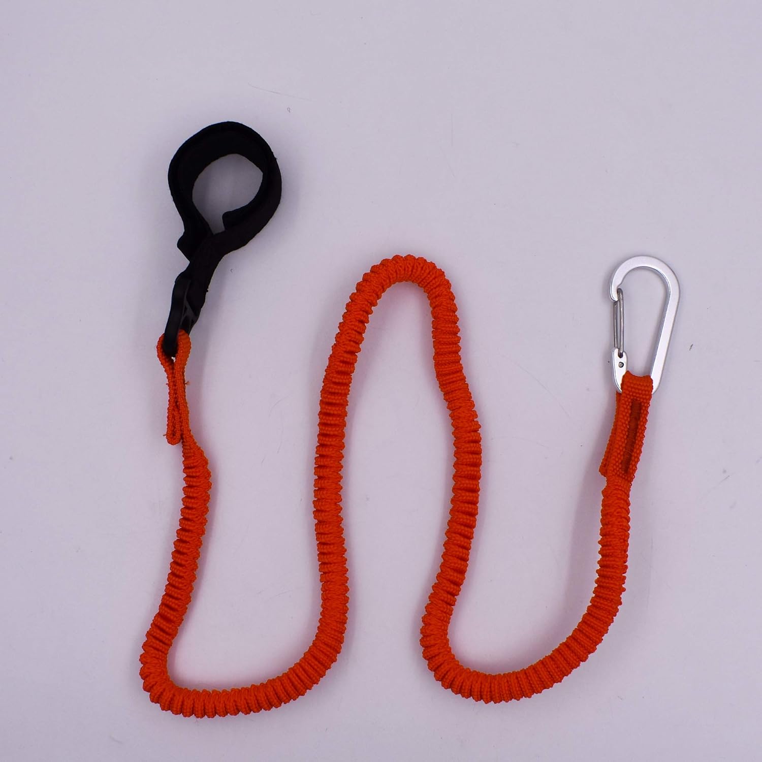 YYST Paddle Leash Holder Tool - Durable Orange Lanyard for Secure Paddle Attachment