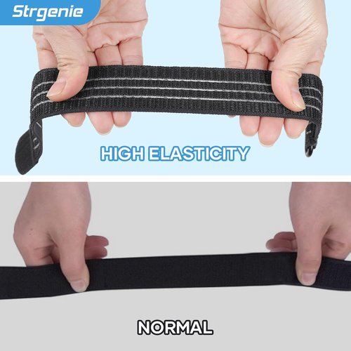 Adjustable Cowboy Boot Straps - Elastic Pant Leg Straps for Biking, Fishing & Hiking
