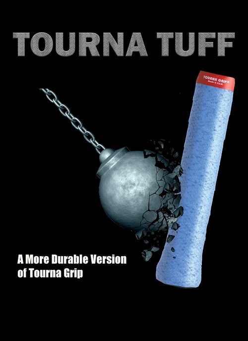 Tourna Tuff 10 Pack, Trademarked Blue, (TUFF-10-XL)