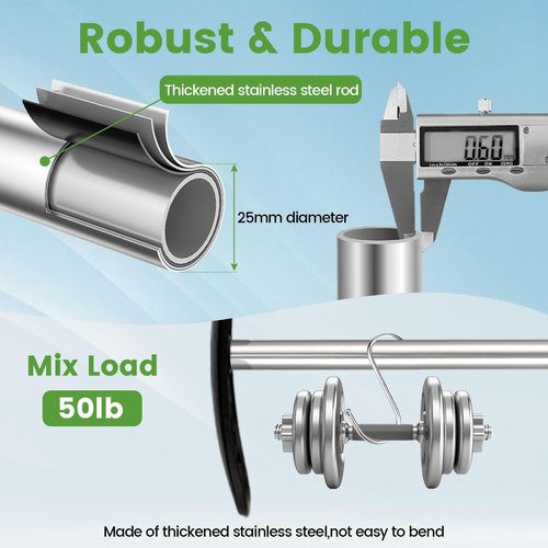 Greeily Golf Travel Bag Support Rod, 33"-60" Golf Club Travel Protector Stick Telescopic Adjustable Airlines Stiff Arm Club Protector Stainless Steel Pole