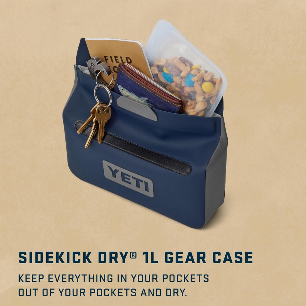 YETI Sidekick Dry Waterproof Gear Case - Durable, Versatile Storage Bag for Outdoor Adventures