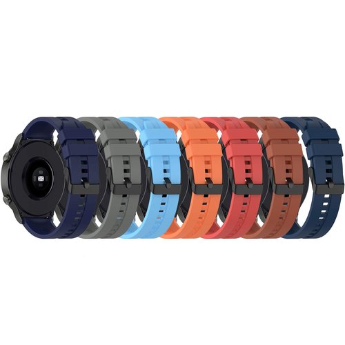 FitTurn 7-Pack Bands Compatible with Cubitt Aura/Aura Pro/CT2 Pro/CT4/Viva Pro/Viva Replacement Straps Silicone Bands Bracelet Watch band Accessory Band for Aura/Aura Pro/CT2 Pro/CT4/Viva Pro/Viva GPS Smart Watch (SevenColors-A)