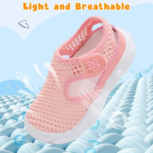 LeIsfIt Toddler Sandals - Lightweight Water Shoes for Boys & Girls | Perfect for Summer Play