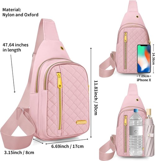 Aisijimo Small Sling Bag - Casual Crossbody Backpack for Women & Men | Compact and Stylish Design