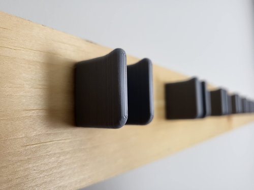 [JINTECH] Golf Club organize holder, Wall display, Wall hanger, rack, mount [15 holder set] (Grip up - 15mm - 15set)