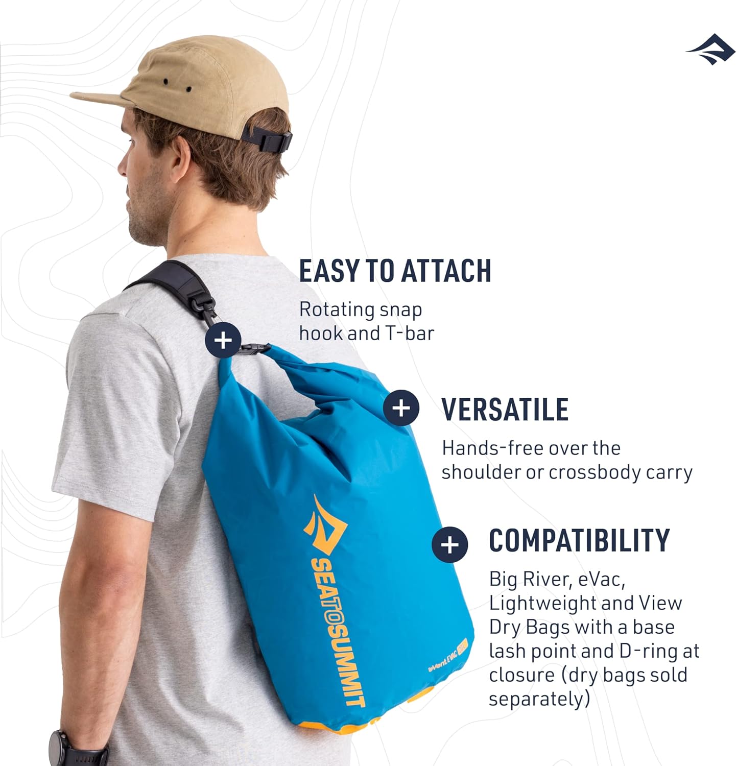 Sea to Summit Lightweight Sleeping Bag - Compact & Warm for Outdoor Adventures | 3-Season Design
