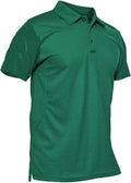 MAGCOMSEN Men's Quick Dry Tactical Polo Shirt - Performance Short Sleeve Golf Jersey