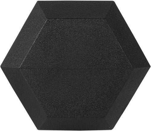 JKSPORTS Rubber Encased Hex Dumbbell Hand Weight (10 pounds,Rubber Encased Hex Dumbbell)