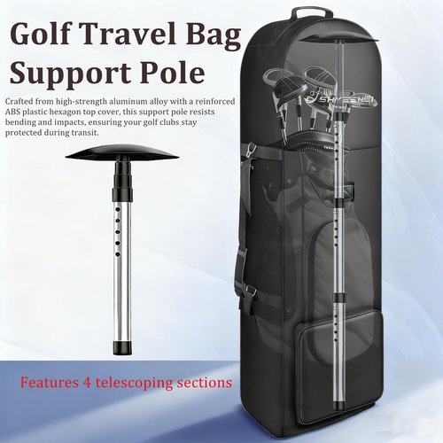 WIGERLON Travel Golf Bag Support Rod to Protect Golf Club,Stiff Arm for Golf Travel Bag,Golf Travel Bag Support Pole