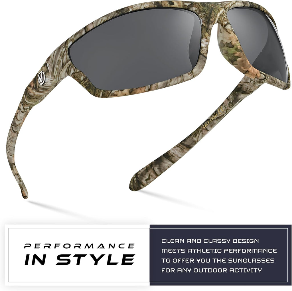 Skiennix Polarized Sport Sunglasses - UV400 Protection for Men & Women | Ideal for Driving, Fishing, Running