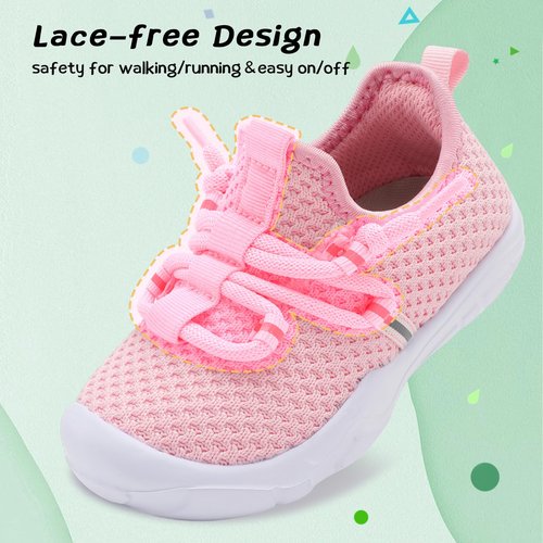 Centipede Demon Toddler Shoes Boys Girls Barefoot Shoes Kids Baby Breathable Walking Running Shoe Slip on Sneakers Lightweight Outdoor Athletic Tennis Shoe 5 Toddler Pink