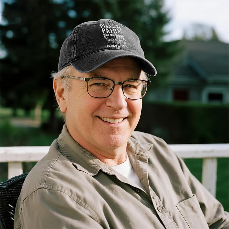 Funny Men Hat Embroidered Baseball Cap - Dumpster Fire Leader Variation of THIS listing: Black-funny1