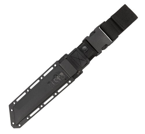 SOG BAR15T Tanto Bayonet / 7.1" Blade / 12.2" Overall/Black PVD/Kydex Sheath/OD Green