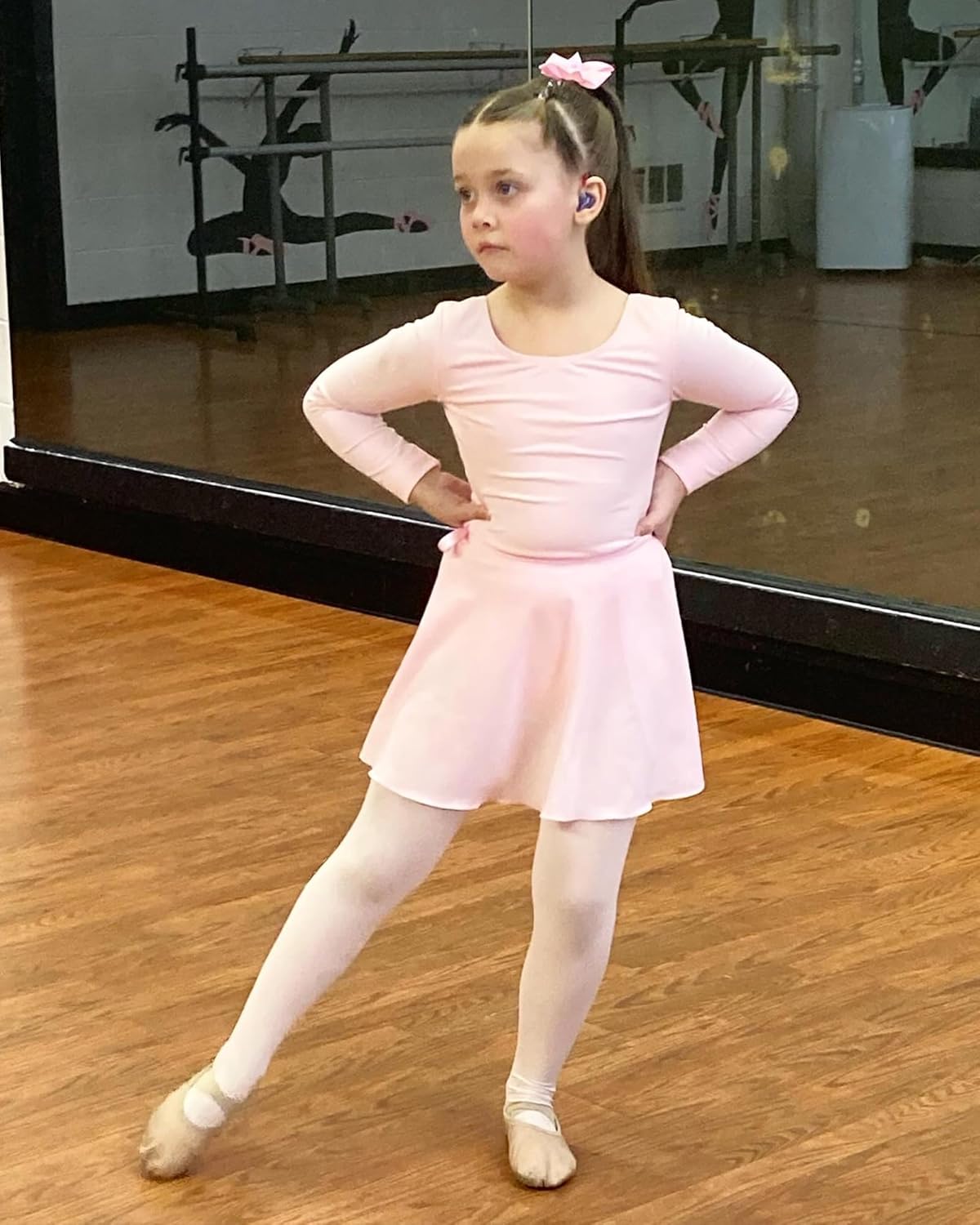 Stelle Ballet Leotards for Girls - Toddler Dance Dress Outfit with Skirt & Tights | Sizes Available