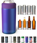 Frost Buddy Can Cooler - Universal Fit for 12 & 16 oz or Slim Bottles - Insulated Stainless Steel (Nebula)