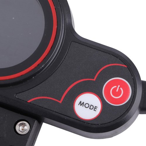 equlup 6pin Display Thumb Throttle, 2 in 1 Speedometer Manual Control Panel 3.6cm/1.4in Display Screen Thumb Throttle Replacement for Electric Scooter (60V)