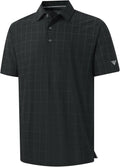 M MAELREG Men's Golf Polo Shirt - Lightweight, Moisture-Wicking, UPF 30+ | Short Sleeve Casual Fit