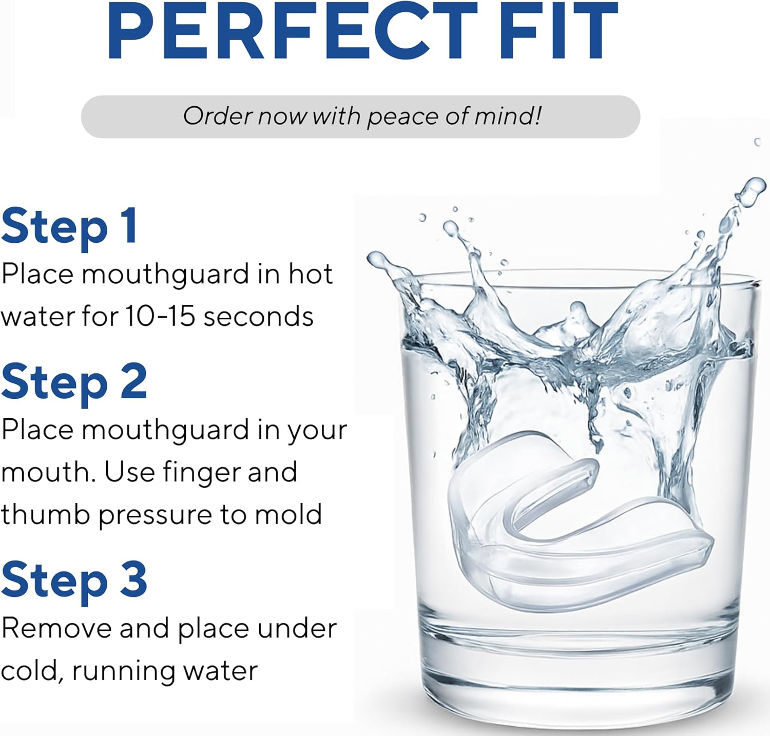 ProDental Sports Mouth Guard - Custom Fit, BPA-Free Mouthguards for Adults & Teens | 2 Pack, Soft & Moldable