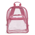Clear Large Backpack, Ibis Rose, One Size