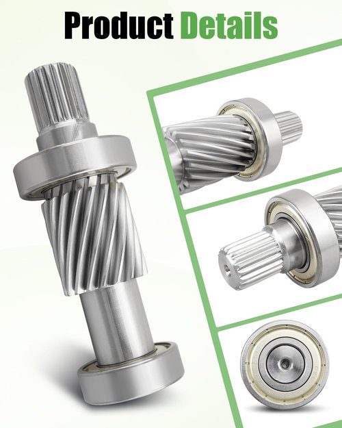 JUQAFY Golf Cart Input Gear Shaft Kit Fit for EZGO Electric RXV 2008-up, Replacement 23520G1 620327 620328 620329