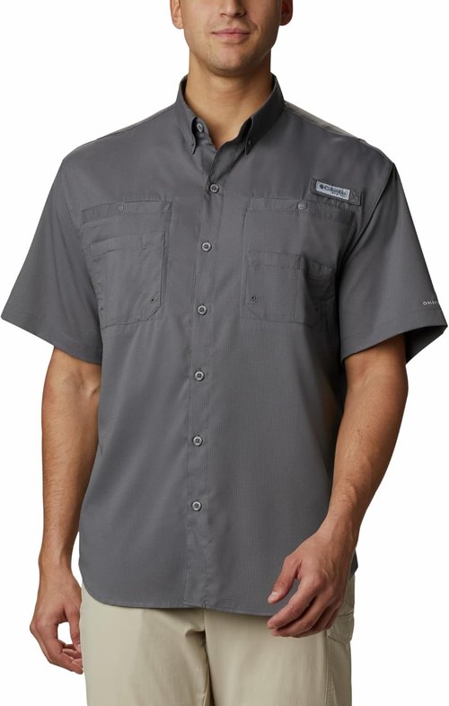Columbia Men's PFG Tamiami II Short Sleeve Shirt - Lightweight, Quick-Dry Fabric | Multiple Colors Available