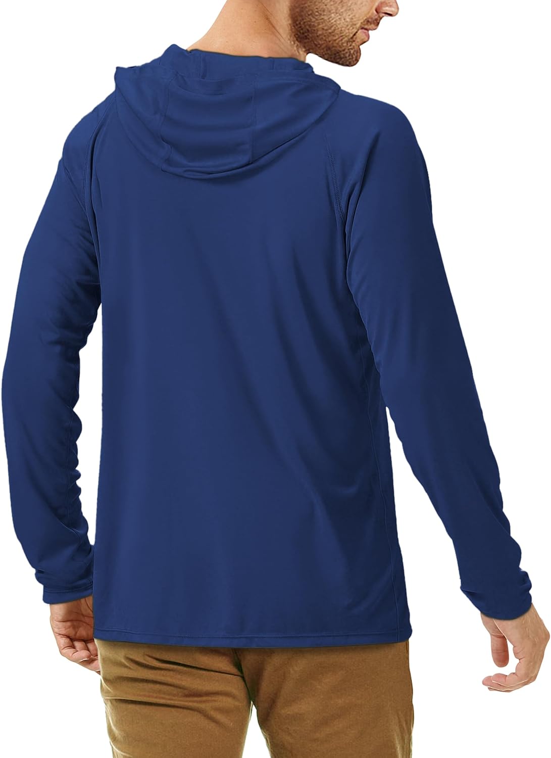 Roadbox Fishing Shirt for Men - UPF 50+ Long Sleeve UV Sun Protection Hoodie | Ideal for Hiking & Swimming