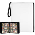 GERMUN 9 Pocket Card Binder - Premium Zip Trading Card Album for MTG, TCG & Sports Cards | 720 Double-Sided Pockets (White)