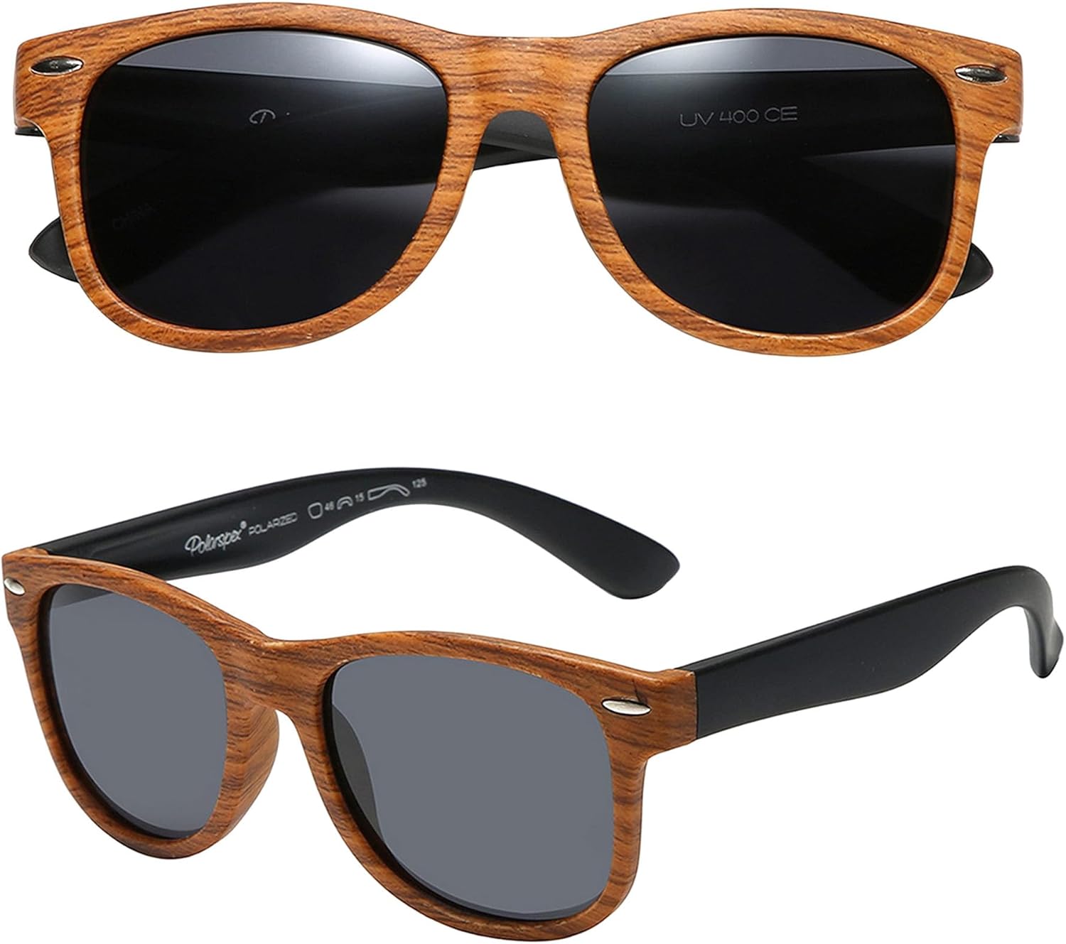 PolarSpex Toddler Sunglasses - UV Protection & Unbreakable Polarized Design | Fits Ages 2-8