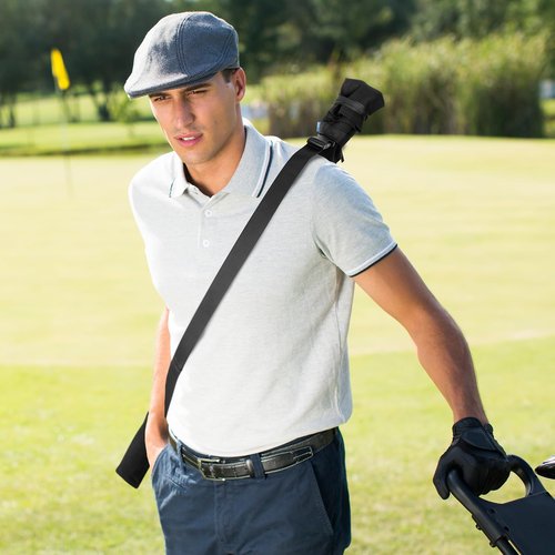 Xxerciz Golf Umbrella Storage Bag Carry Case with Adjustable Shoulder Strap, Nylon Rain Umbrella Cover Portable Universal Golf Umbrella Replacement Bag for Golf Travel Walking