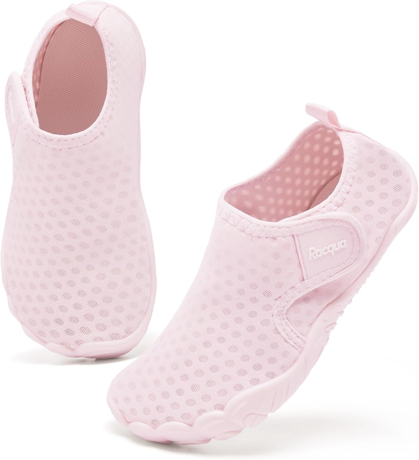 Racqua Kids Water Shoes - Quick Dry Aqua Swim Footwear for Boys & Girls | Little Kid & Big Kid Sizes