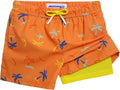 Maamgic Boys Swim Trunks - Quick Dry Bathing Suit with Compression Liner | 4-Way Stretch Toddler Beach Shorts
