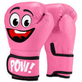 Pink Kids Boxing Gloves for 3-8 Years - Youth Boxing Training Sparring Gloves